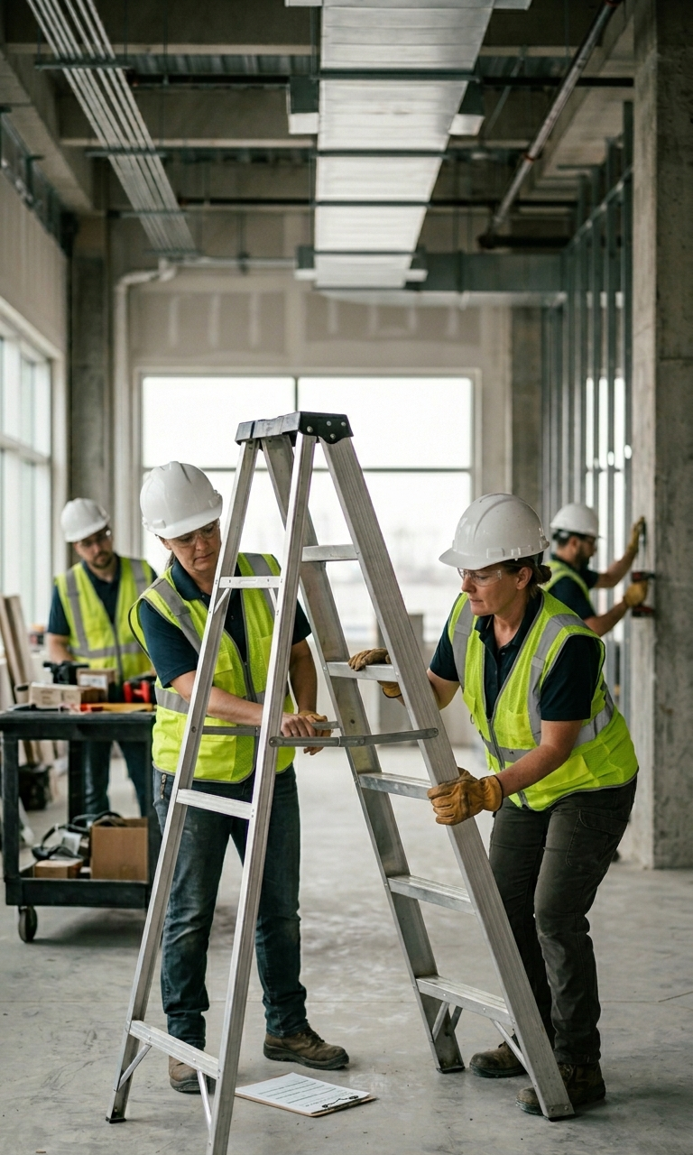Portable Ladder Inspection Before Use