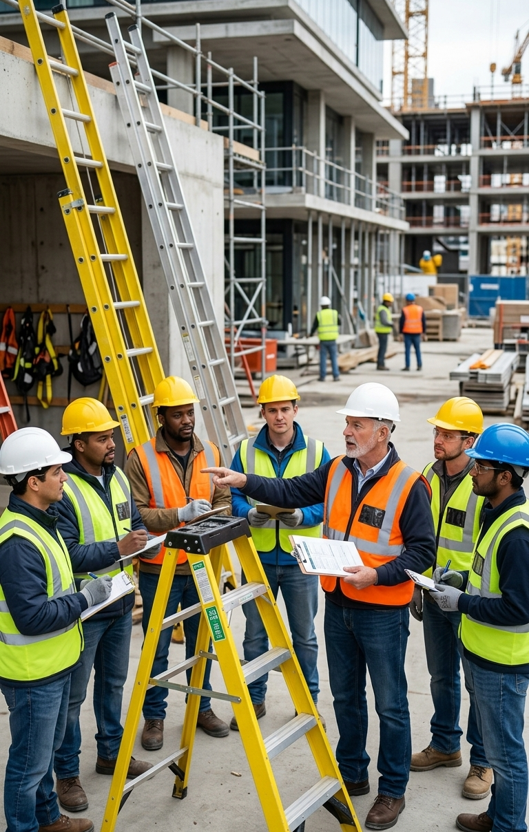 Workplace Fall Prevention Safety Meeting