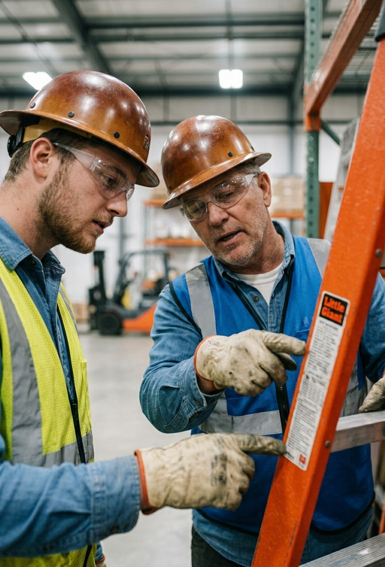 Duty Rating Label Inspection Close Interaction