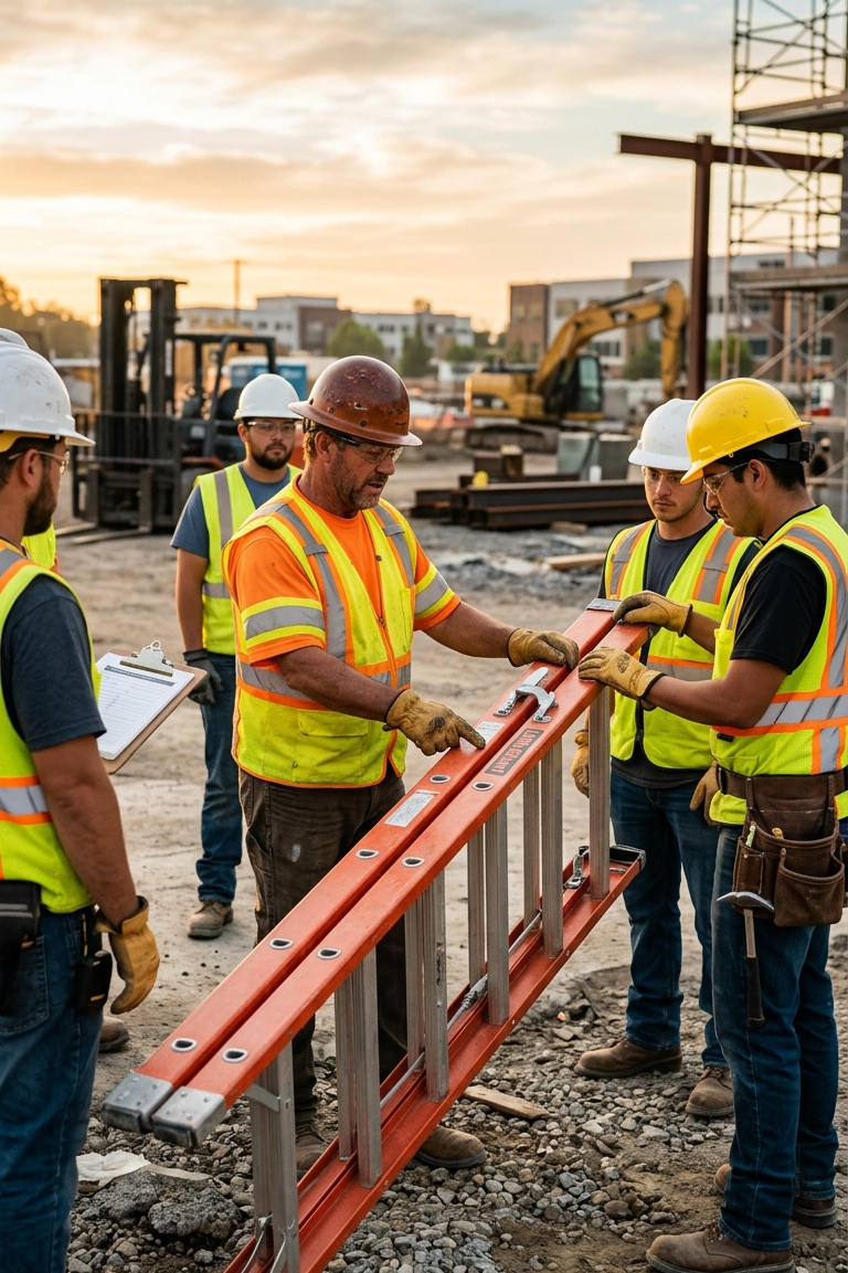 Team Ladder Safety Meeting