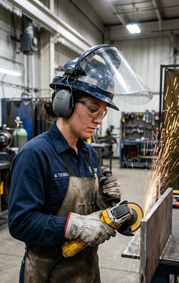 Safe Use of Portable Grinder